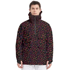 Men s Pullover Zip Ski and Snowboard Waterproof Breathable Jacket 