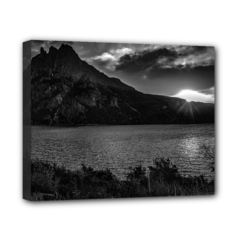 Nahuel huapi lake and andes range mountains landscape, bariloche, argentina Canvas 10  x 8  (Stretched) from ArtsNow.com