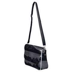 Shoulder Bag with Back Zipper 