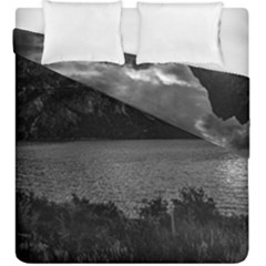 Nahuel huapi lake and andes range mountains landscape, bariloche, argentina Duvet Cover Double Side (King Size) from ArtsNow.com