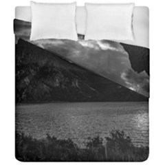 Nahuel huapi lake and andes range mountains landscape, bariloche, argentina Duvet Cover Double Side (California King Size) from ArtsNow.com