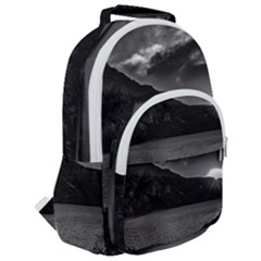 Rounded Multi Pocket Backpack 