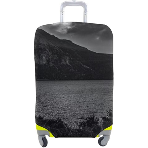 Nahuel huapi lake and andes range mountains landscape, bariloche, argentina Luggage Cover (Large) from ArtsNow.com