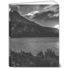 Nahuel huapi lake and andes range mountains landscape, bariloche, argentina 7  x 9  Softcover Notebook from ArtsNow.com