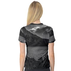 V-Neck Sport Mesh T-Shirt 