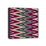 Pattern Zigzag Stripe Design Mini Canvas 4  x 4  (Stretched)