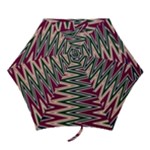 Pattern Zigzag Stripe Design Mini Folding Umbrellas