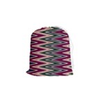 Pattern Zigzag Stripe Design Drawstring Pouch (Small)