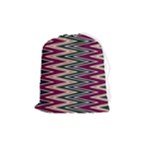 Pattern Zigzag Stripe Design Drawstring Pouch (Medium)