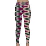 Pattern Zigzag Stripe Design Classic Yoga Leggings