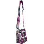 Pattern Zigzag Stripe Design Shoulder Strap Belt Bag