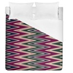 Pattern Zigzag Stripe Design Duvet Cover (Queen Size)