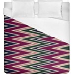 Pattern Zigzag Stripe Design Duvet Cover (King Size)