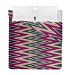 Pattern Zigzag Stripe Design Duvet Cover Double Side (Full/ Double Size)