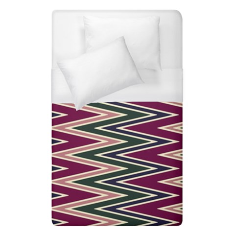 Pattern Zigzag Stripe Design Duvet Cover (Single Size) from ArtsNow.com