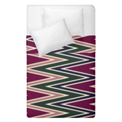 Pattern Zigzag Stripe Design Duvet Cover Double Side (Single Size) from ArtsNow.com