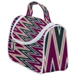 Pattern Zigzag Stripe Design Satchel Handbag