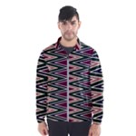 Pattern Zigzag Stripe Design Men s Windbreaker