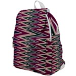 Pattern Zigzag Stripe Design Top Flap Backpack