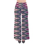 Pattern Zigzag Stripe Design So Vintage Palazzo Pants