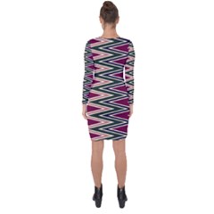 Asymmetric Cut-Out Shift Dress 