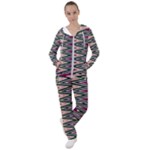 Pattern Zigzag Stripe Design Women s Tracksuit