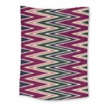 Pattern Zigzag Stripe Design Medium Tapestry