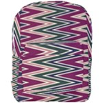 Pattern Zigzag Stripe Design Full Print Backpack