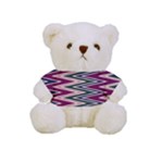 Pattern Zigzag Stripe Design Full Print Tee for Cuddly Teddy Bear