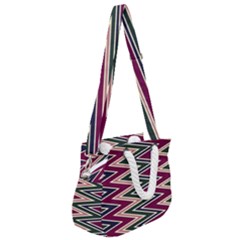 Rope Handles Shoulder Strap Bag 