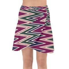 Wrap Front Skirt 