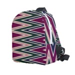 Pattern Zigzag Stripe Design Kids  Age 2-4 Lightweight Preschool Backpack