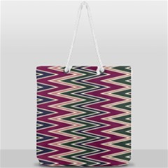 Full Print Rope Handle Tote (Large) 