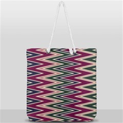 Full Print Rope Handle Tote (Large) 