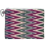 Pattern Zigzag Stripe Design Canvas Cosmetic Bag (XXL)