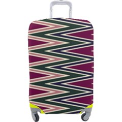 Pattern Zigzag Stripe Design Luggage Cover (Large) from ArtsNow.com