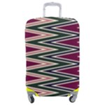 Pattern Zigzag Stripe Design Luggage Cover (Medium)