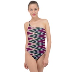 Classic One Shoulder Swimsuit 