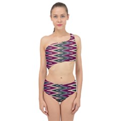 Spliced Up Two Piece Swimsuit 