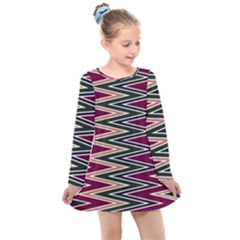 Kids  Long Sleeve Dress 