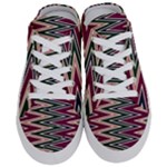 Pattern Zigzag Stripe Design Half Slippers