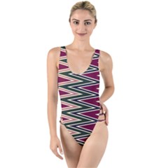 High Leg Strappy Swimsuit 