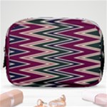 Pattern Zigzag Stripe Design Make Up Pouch (Small)