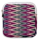 Pattern Zigzag Stripe Design Mini Square Pouch