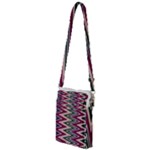 Pattern Zigzag Stripe Design Multi Function Travel Bag