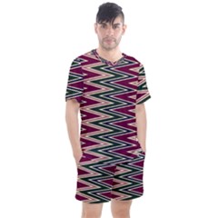 Men s Mesh T-Shirt and Shorts Set 