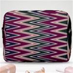 Pattern Zigzag Stripe Design Make Up Pouch (Large)