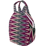 Pattern Zigzag Stripe Design Travel Backpack