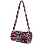 Pattern Zigzag Stripe Design Mini Cylinder Bag