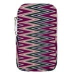 Pattern Zigzag Stripe Design Waist Pouch (Large)